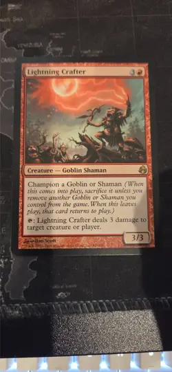 MtG Lightning Crafter - Image 1