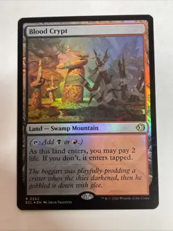 Blood Crypt Lorwyn Eclipsed Foil #262 Rare - Image 1