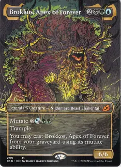 Brokkos, Apex of Forever (Showcase) M Ikoria: Lair of Behemoths 299 NM - Image 1
