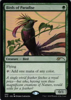 MTG Birds of Paradise (92) | NM | Secret Lair Ornithological Studies {SLD} - Image 1