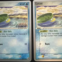 2 Pokemon Lotad 66/100 2005 World Championships Common NM Condition - Image 4