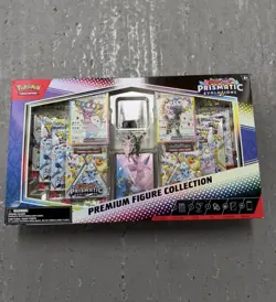 Pokemon Prismatic Evolutions Premium Figure Collection Brand New Sealed - Image 1