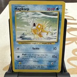 Pokemon Magikarp 35/102 Base 1999 English Uncommon - Image 1