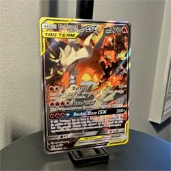 Pokemon Reshiram & Charizard GX Full art Tag team - Image 1