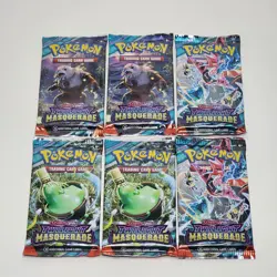 Pokemon TCG Twilight Masquerade - Booster Packs LOT OF 6 - Factory Sealed - Image 1