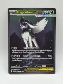 MEGA ABSOL EX 2025 POKEMON EVOLUTION #180/132 SPECIAL ILLUSTRATION RARE SIR NM - Image 1