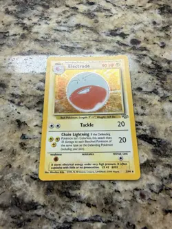 Pokemon TCG Jungle Electrode 2/64 Holographic Rare - Image 2