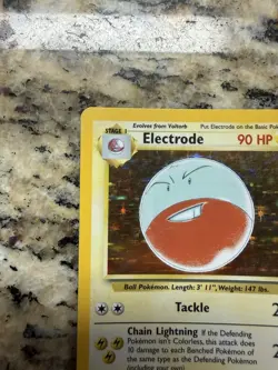 Pokemon TCG Jungle Electrode 2/64 Holographic Rare - Image 5
