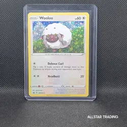 Holo - Wooloo SWSH011 Pokemon General Mills Cereal Black Star Promo - Pokemon - Image 4