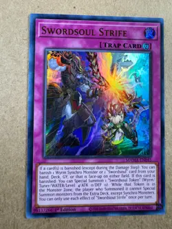 Swordsoul Strife MAMA-EN045 Magnificent Mavens 1st Edition Yugioh NM - Image 1