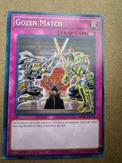 Gozen Match SDSB-EN039 Soulburner 1st Edition Yugioh - Image 1