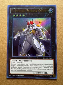 Evilswarm Exciton Knight BLLR-EN068 Yugioh 1st Ed - Image 1