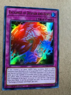 Exchange of Despair and Hope MAMA-EN030 1st Edition Yugioh NM - Image 1