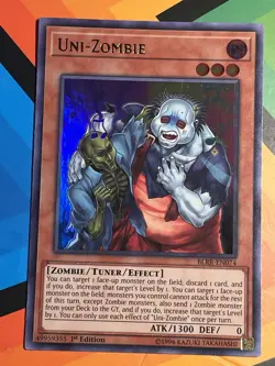 Yugioh - Uni-Zombie (Ultra Rare) (1st Edition) - BLRR-EN074 NM - Image 1