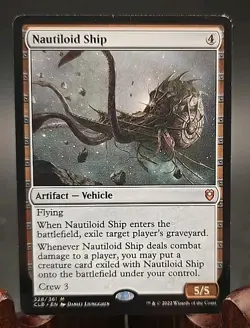 Nautiloid Ship Commander Legends: Battle for Baldur's Gate MTG Regular Near Mint - Image 1