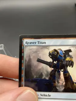 Reaver Titan Universes Beyond: Warhammer 40000 Regular MTG 163 - Image 4