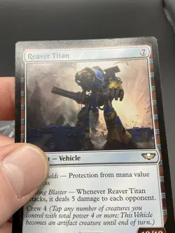 Reaver Titan Universes Beyond: Warhammer 40000 Regular MTG 163 - Image 5