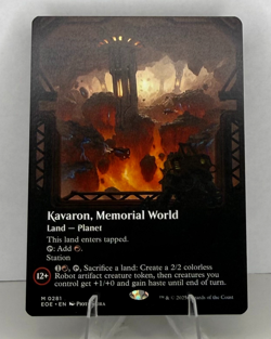 MTG EOE-0281 Kavaron, Memorial World (Borderless) - Edge of Eternities - Image 1