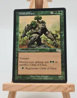 Child of Gaea Urza´s Saga Magic Karte MTG Englisch (Gaeas Kind) 242/350 - Image 1