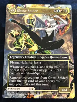 Gwen Stacy (0202) (Borderless) Marvel's Spider-Man Regular NM-M Unplayed - Image 2