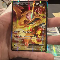 Charizard EX XY121 Black Star Promo Full Art Holo Pokemon Card - Image 1