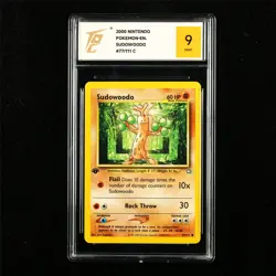TQG 9 MINT 2000 Pokemon ENG Sudowoodo 77/111 C - Image 1