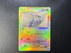 Pokemon TCG EX Sandstorm Onix Reverse Holo 71/100 - Image 1