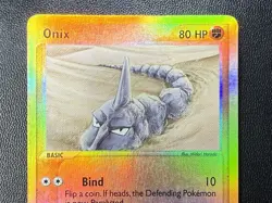 Pokemon TCG EX Sandstorm Onix Reverse Holo 71/100 - Image 3