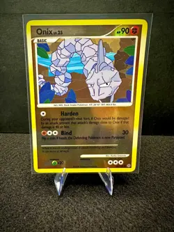 Onix 69/100 Diamond & Pearl Stormfront Reverse Holo Rare Pokemon TCG Card LP - Image 1