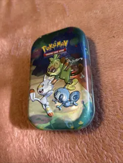 Pokemon TCG Celebrations Empty Mini Tin Grookey, Scorbunny & Sobble Starter L3 - Image 3