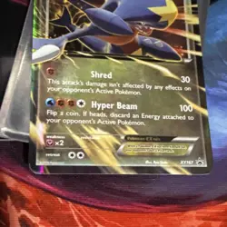 Pokemon TCG Garchomp EX XY167 Promo Holo XY Basic 180 HP Shred Hyper Beam Card - Image 4