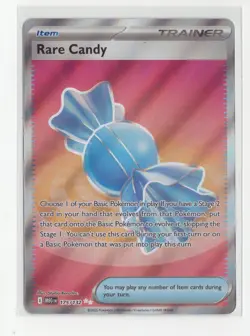 Pokemon TCG Rare Candy 175 Full Art Mega Evolution Nm - Image 1