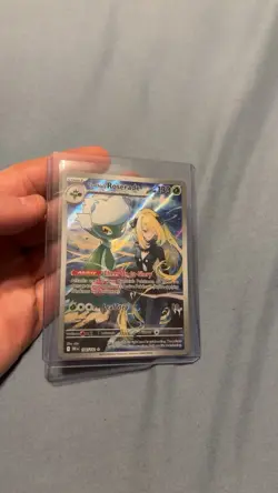 Pokemon Cynthia's Roserade Full Art Holo 130 HP 184/182 Card - Image 1