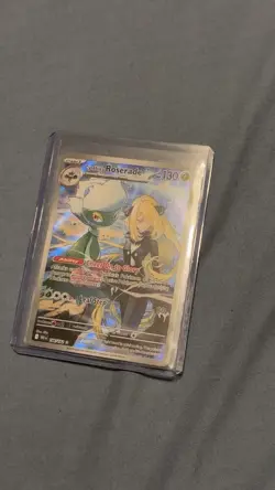 Pokemon Cynthia's Roserade Full Art Holo 130 HP 184/182 Card - Image 2