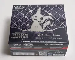 Pokemon: Scarlet & Violet Paldean Fates Pokemon Center Elite Trainer Box NEW - Image 1