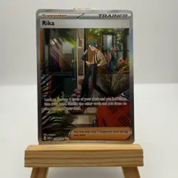 Pokemon TCG Rika Special Illustration Rare SV04: Paradox Rift 258/182 NM - Image 1