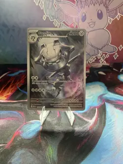 Steelix 150/132 Illustration Rare Pokemon TCG Mega Evolution - Image 1
