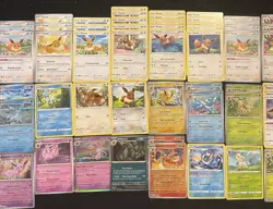 Pokemon Tcg Eevee Card Lot (60) - 10+ Sets, Holos, SM, SWSH, SV - + eeveelutions - Image 2