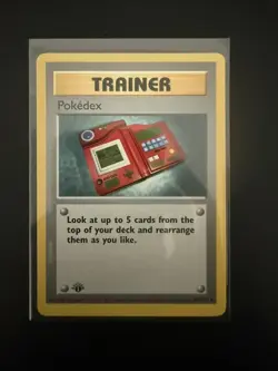 Pokemon Card - 1st Edition Pokedex Base Set (Shadowless) 87/102 - Image 1
