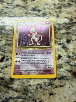 Pokemon TCG Base Set Mewtwo 10/102 Rare Holographic - Image 2