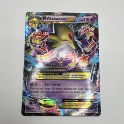 M Alakazam EX 26/124 Fates Collide Ultra Rare Holo English Pokemon Card - Image 1