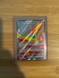 Pokemon TCG-Team Rocket's Moltres ex-208/182-Sv10: Destined Rivals-M/NM! - Image 4