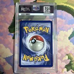 1999 Pokemon Gengar Fossil Holo Unlimited 5/62 NM PSA 7 - Image 2