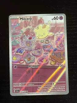 Milcery 152/142 Illustration Rare Stellar Crown Pokemon TCG NM/M - Image 2