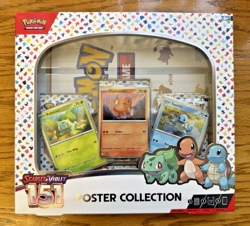 Pokemon TCG Scarlet & Violet - 151 Poster Collection Box! New, Factory-Sealed! 820650853166 - Image 1
