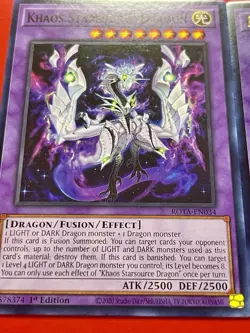 Borreload Furious Dragon + Light & Dark Dragonlord + Khaos Starsource | YuGiOh! - Image 2
