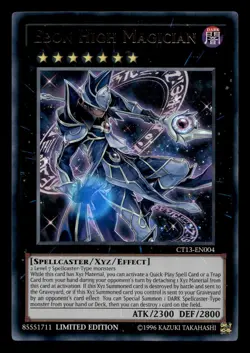 Ebon High Magician CT13-EN004 Ultra Rare 2016 Mega-Tins Yu-Gi-Oh NM - Image 1