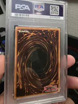 2002 YU-GI-OH! LOB #124 EXODIA THE FORBIDDEN ONE PSA 8 - Image 2