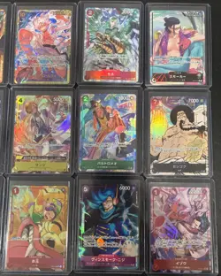 One Piece CCG Japanese SEC & Alt Art Holo Foil Cards Mixed Lot 18 NM - Image 3