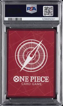 2025 ONE PIECE PROMOS DODGERS X ONE PIECE NIGHT #010 MONKEY D. LUFFY PSA 9 - Image 2